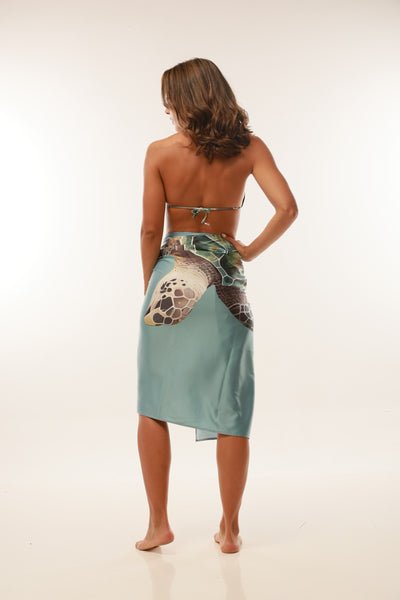 Beach Wrap - Green Turlte