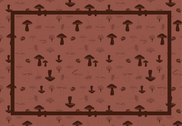 Pareo - Chcocolate Mushroom