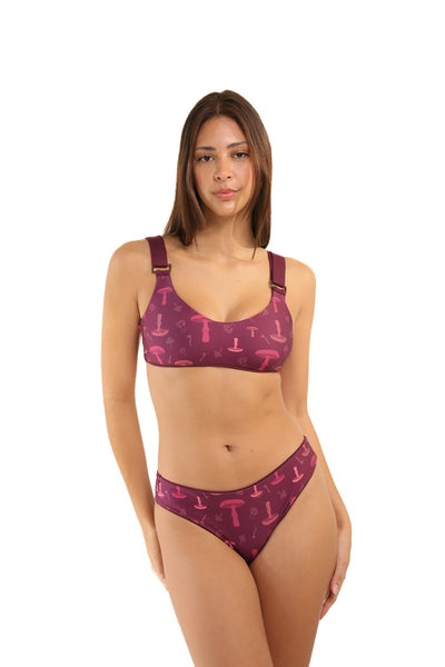 Luis Mariano Top - Plum Portobello