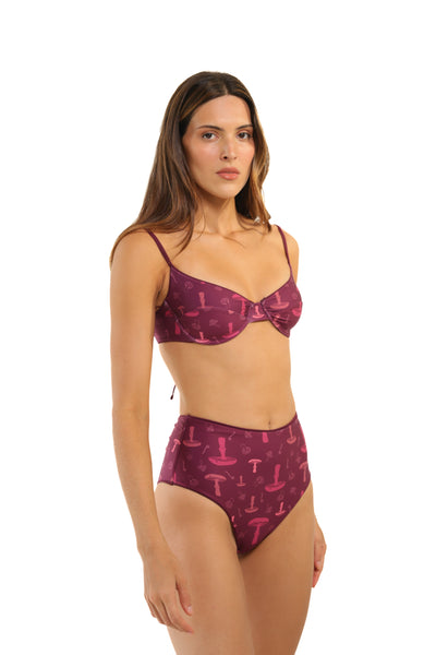 Valentino Bottom - Plum Portobello