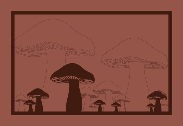 Pareo - Big Chcocolate Mushroom