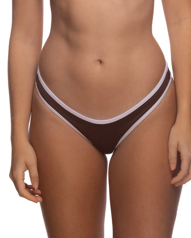 Braulio Bottom - Chocolate & White