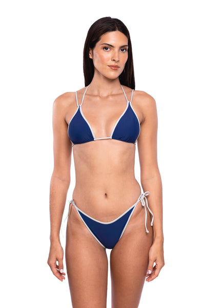 Victor Bottom - Navy & Gray